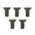 Set of 5 Bed Knife M6-1.0 Flat Head Screws for John Deere Mowers