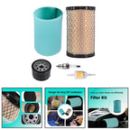5 Piece Air Filter Kit for Lawn Mower