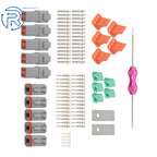 5 Pairs Waterproof DT 6-Pin Connectors for Automotive (Year Range)