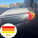 Tri-Color Stripe Sticker for Toyota Tacoma, 4Runner, Tundra (Universal)