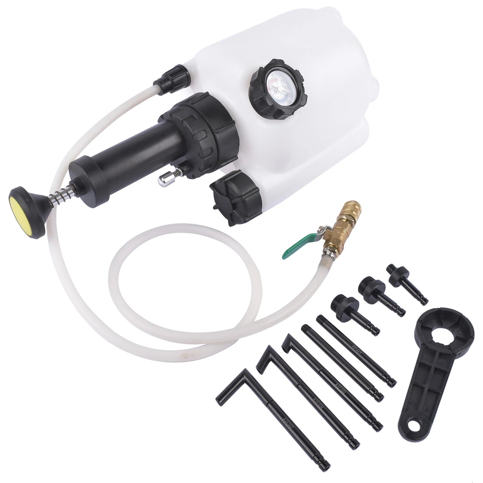 3L Manual Transmission Fluid Pump with 8 Adapters for Various Models