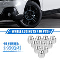 10pcs M12x1.25 Wheel Lug Nut for Honda Accord (1976–1981) No.SU00300765/28171AG000
