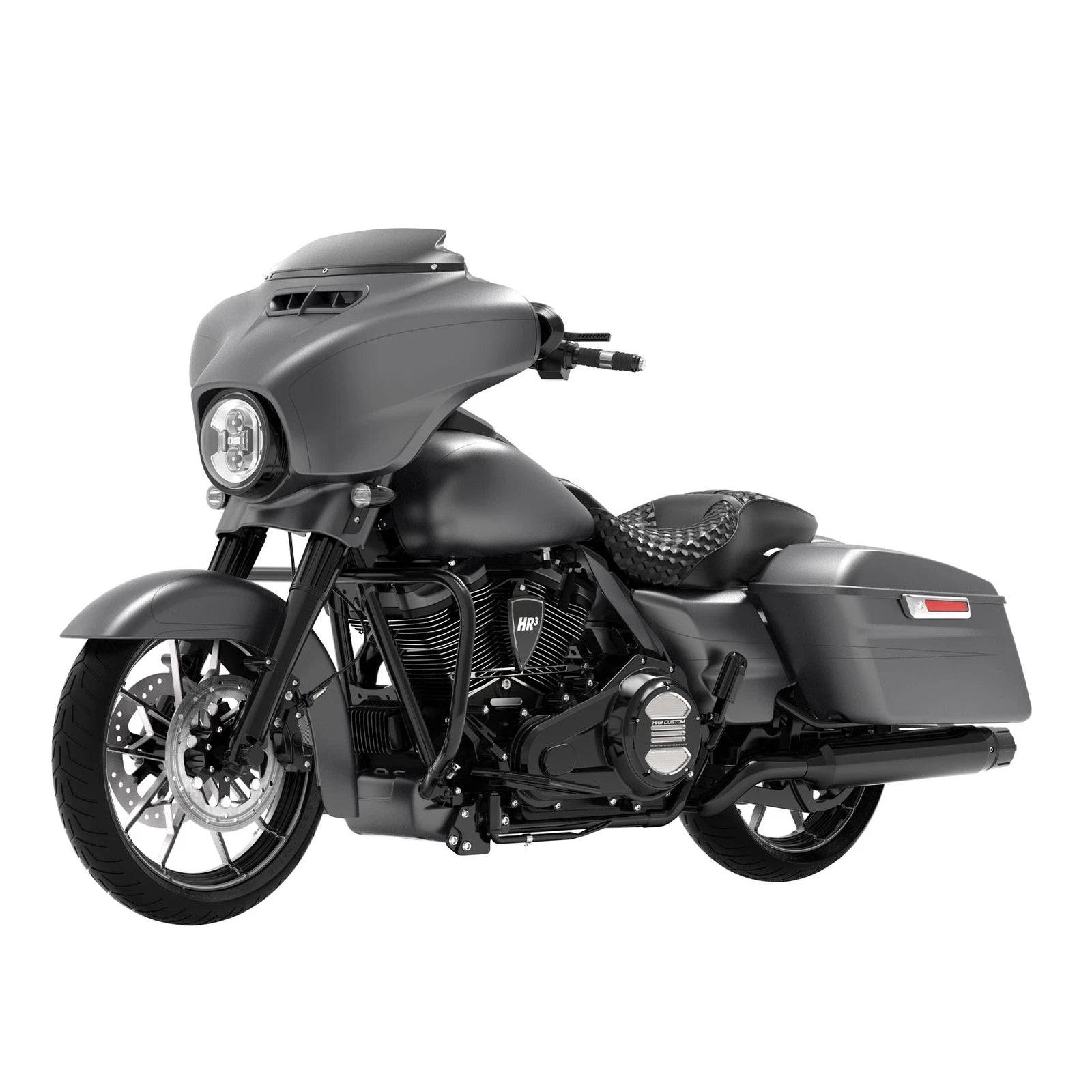 Fairing Body Painted Set for Harley Street Glide Special (2014–2023) Charcoal Denim