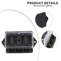 Waterproof Transparent Cover for 4-Way Automotive Fuse Box