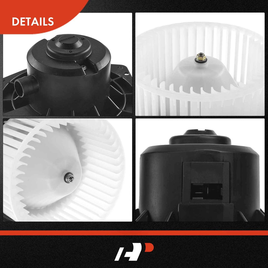 2X Front HVAC Blower Motor & Resistor Kit for Nissan Frontier Xterra (2005–2019)