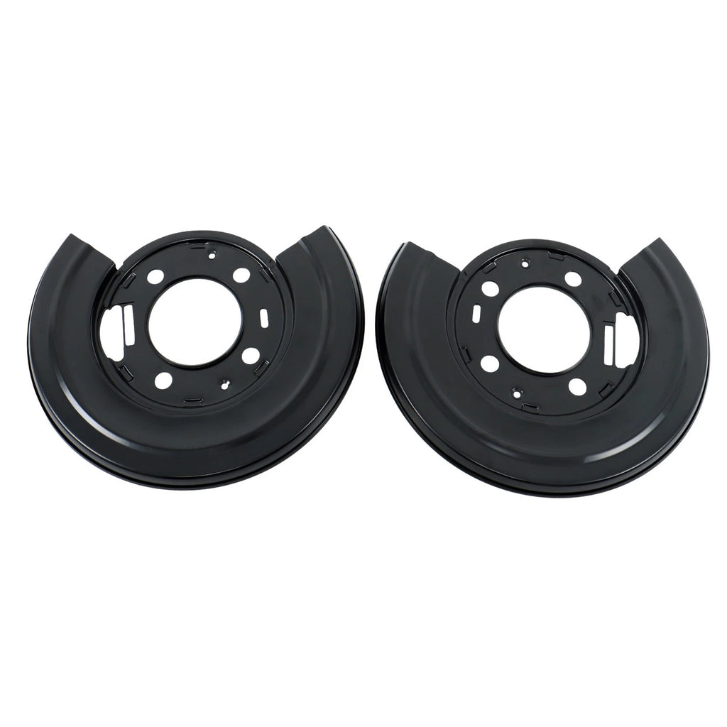 2X Rear Brake Dust Shield Backing Plates for Ford F250 F350 F450 (1999–2015)