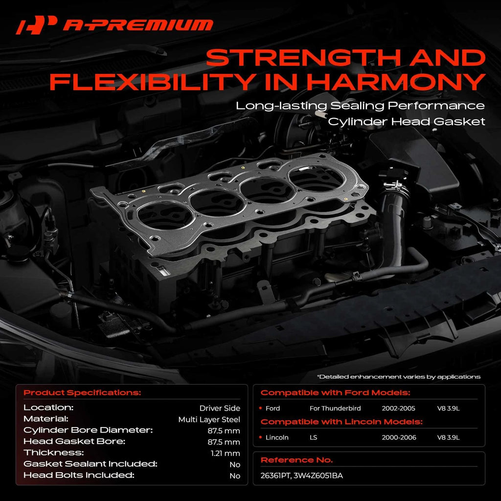 Cylinder Head Gasket for Lincoln LS, Ford Thunderbird (2000-2006)