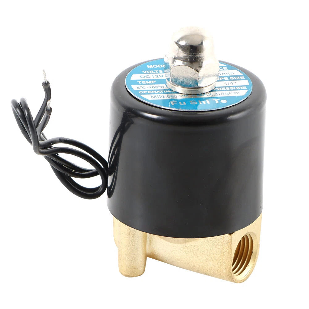 Solenoid Valve for Air Water Gas Oil (12V)