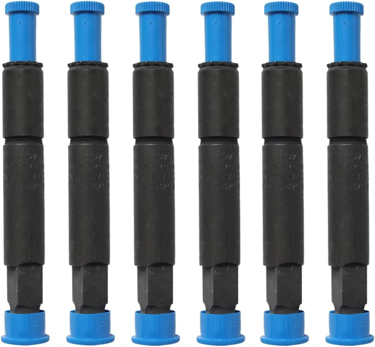 Set of 6 Fuel Injectors 04236686 for Deutz F6L914 (Diesel Engine)