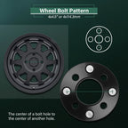2X 1" Wheel Adapters 4x100 to 4x114.3 12x1.5 for Honda Accord Civic Fit