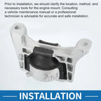 Engine Motor Mount & Transmission Mount for Mazda 3 2.5L (2012–2013)