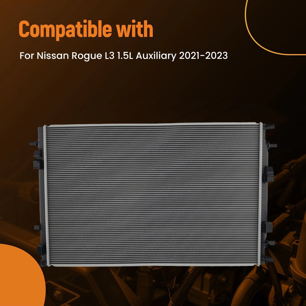Auxiliary Cooling Radiator for Nissan Rogue L3 1.5L (2021–2023) 214576RS0A