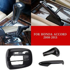 Cover Trim 3pcs ABS for Honda Accord Gear Shift Frame (2008–2013)
