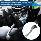 Adjustable Short Brake Clutch Lever for Honda Fury/VTX1300CX (2009–2018) Titanium Tone