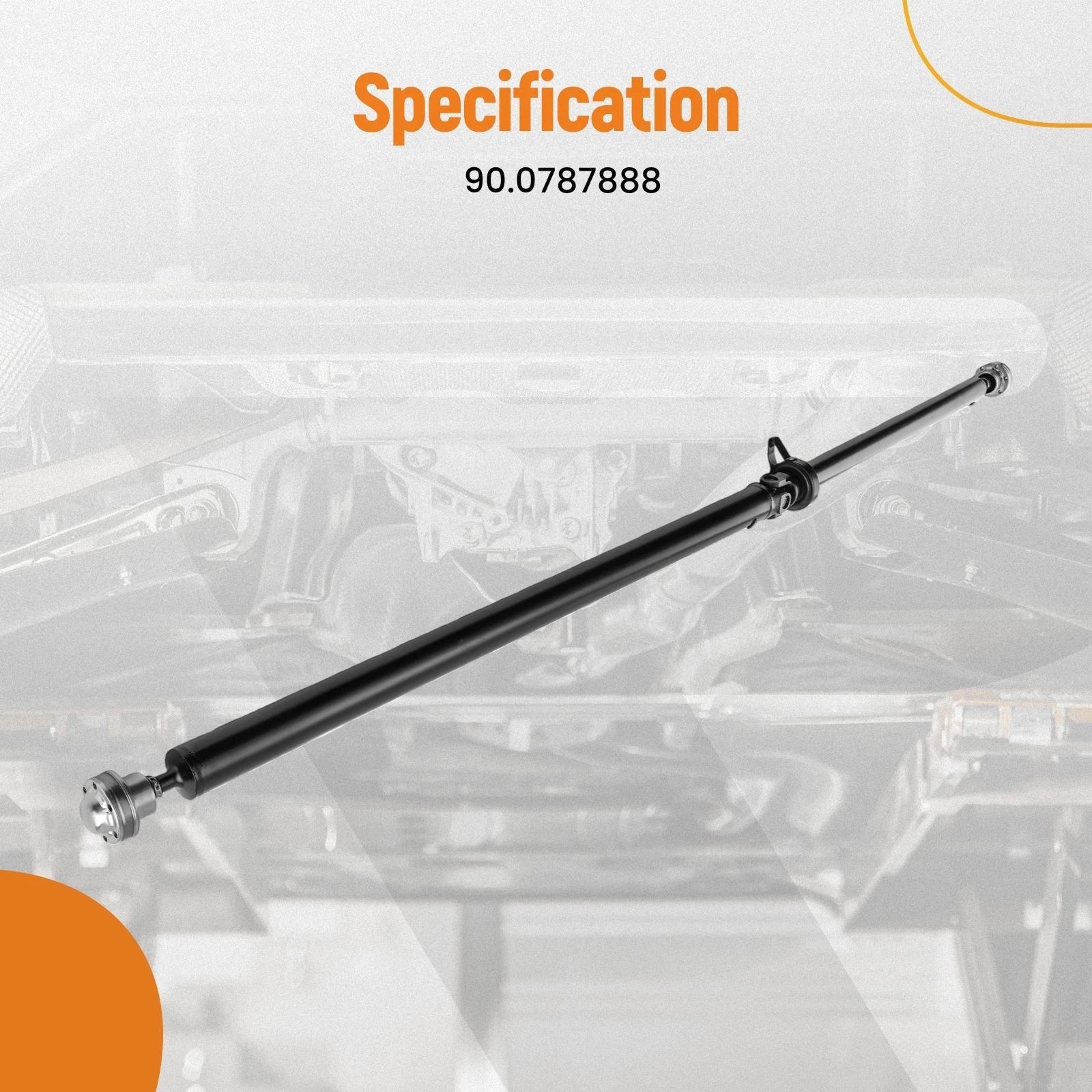 Drive Shaft Assembly Rear for Volvo S60 (2003–2009) AWD