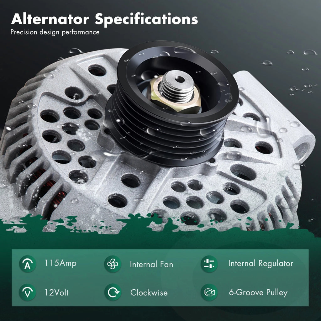 Alternator for Ford Explorer 2004-2008, Mazda B Series Pickups 2004-2008