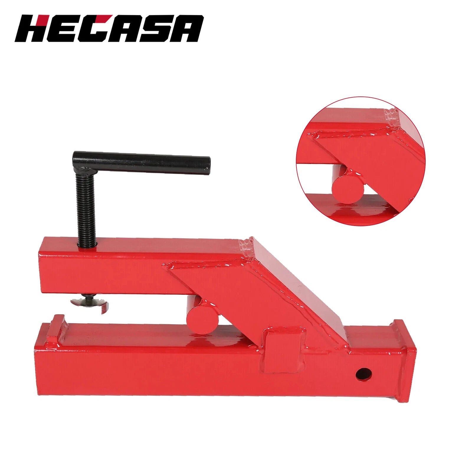 2" Receiver Hitch Clamp On Trailer Adapter for Deere Bobcat (YYYY–YYYY)