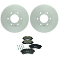Bosch QuietCast Front Rotors & Hella Disc Brake Pad Kit for W907 Sprinter 1500 (2007–2018)