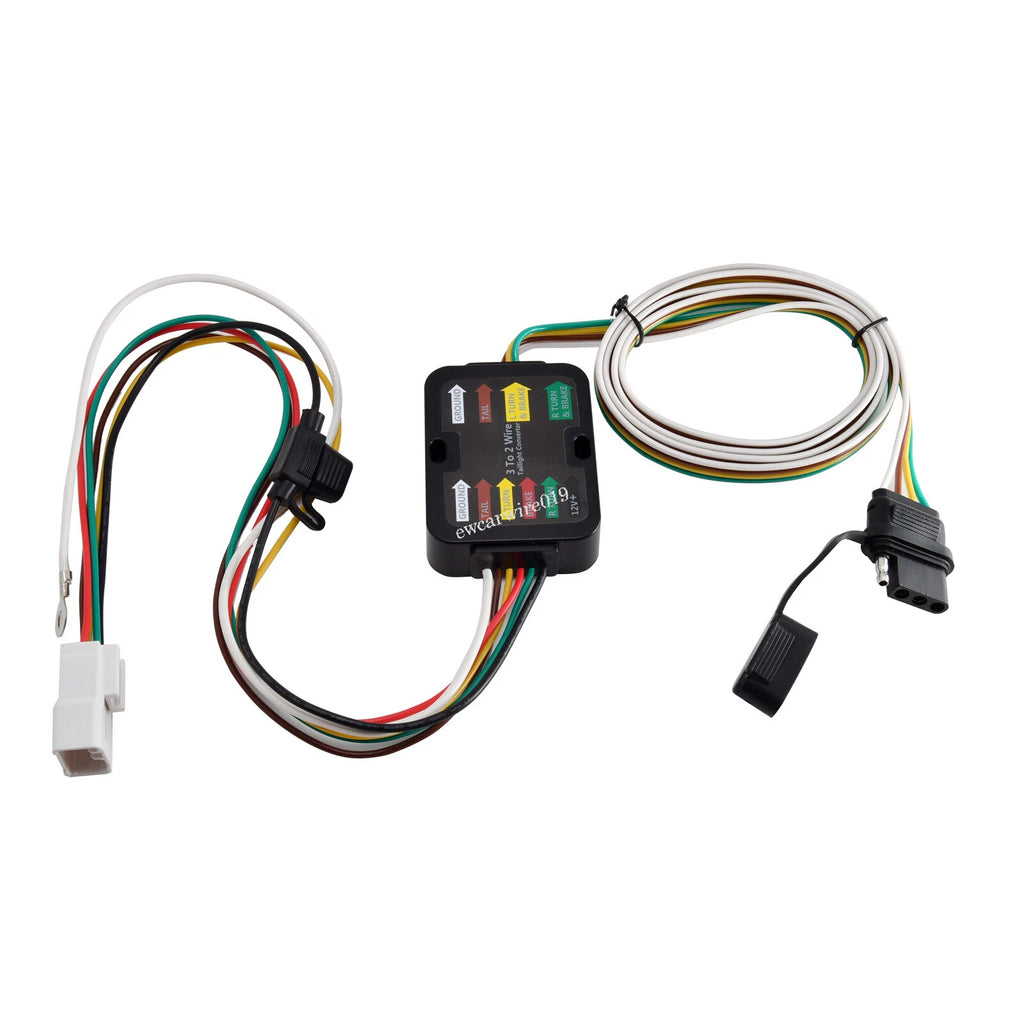 4 Way Trailer Tow Light Wire Harness Connector for Subaru Outback Forester (2010–2022)
