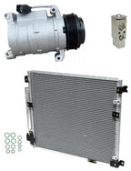 A C Compressor Kit With Condenser for Cadillac SRX 3.6L (2006–2009)