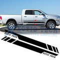 Body Side Door Stripe Decor Sticker for Dodge Ram 1500 (2009–2017)