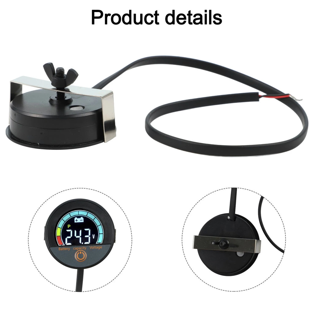 LCD Display Battery Monitor for Timely Charging (2010–2023)