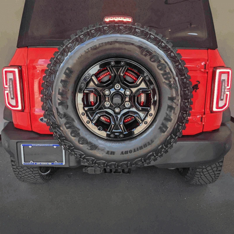 Rear Red LED Spare Tire Brake Light Replacement for Ford Bronco (2021–2025)
