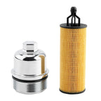 Oil Filter with Housing Cap for Chrysler Dodge Ram Jeep (2014–2023)