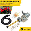 Fuel Petcock Valve Assembly for Honda FourTrax 200 250 300 (1986–2006)