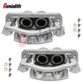 2X Front Side Brake Calipers w/Bracket for Ford F-250 F-350 (2005–2012)