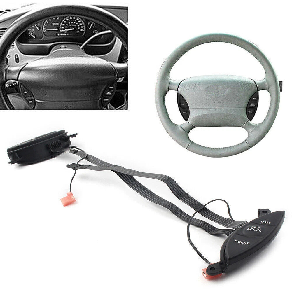 Steering Wheel Cruise Control Switch F87Z9C888BB for F150 Explorer Ranger (1998–2005)