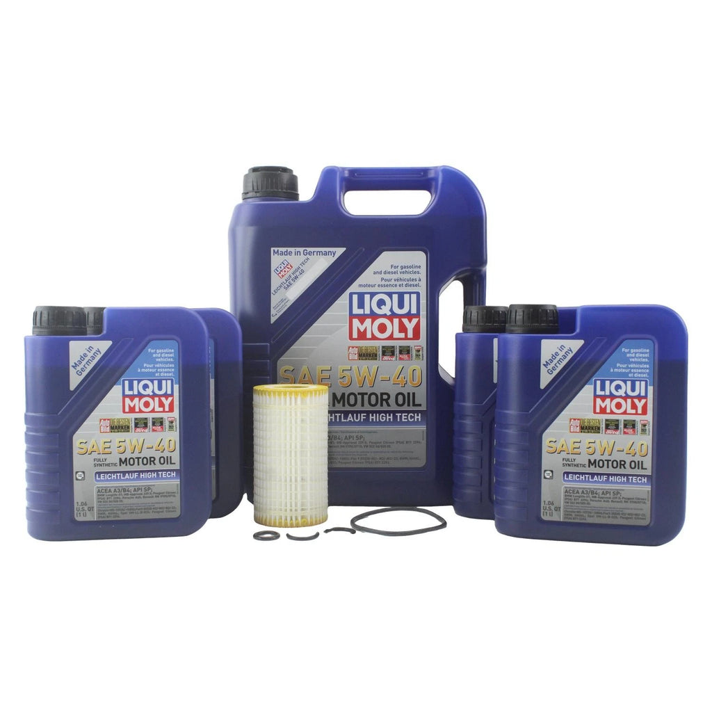 Oil Change Kit for Mercedes CLS550 (2007–2011) - 9L Liqui Moly 5W40