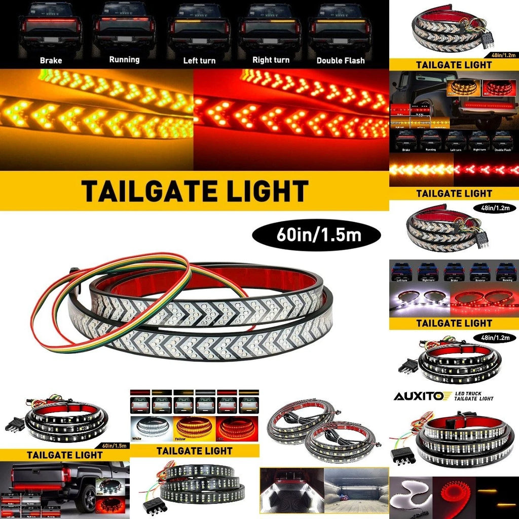 60" LED Strip Tailgate Light Bar for Chevy Ford Dodge (H)