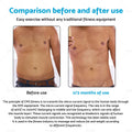 Wireless EMS Muscle Stimulator for Abdominal Trainer (Fitness)