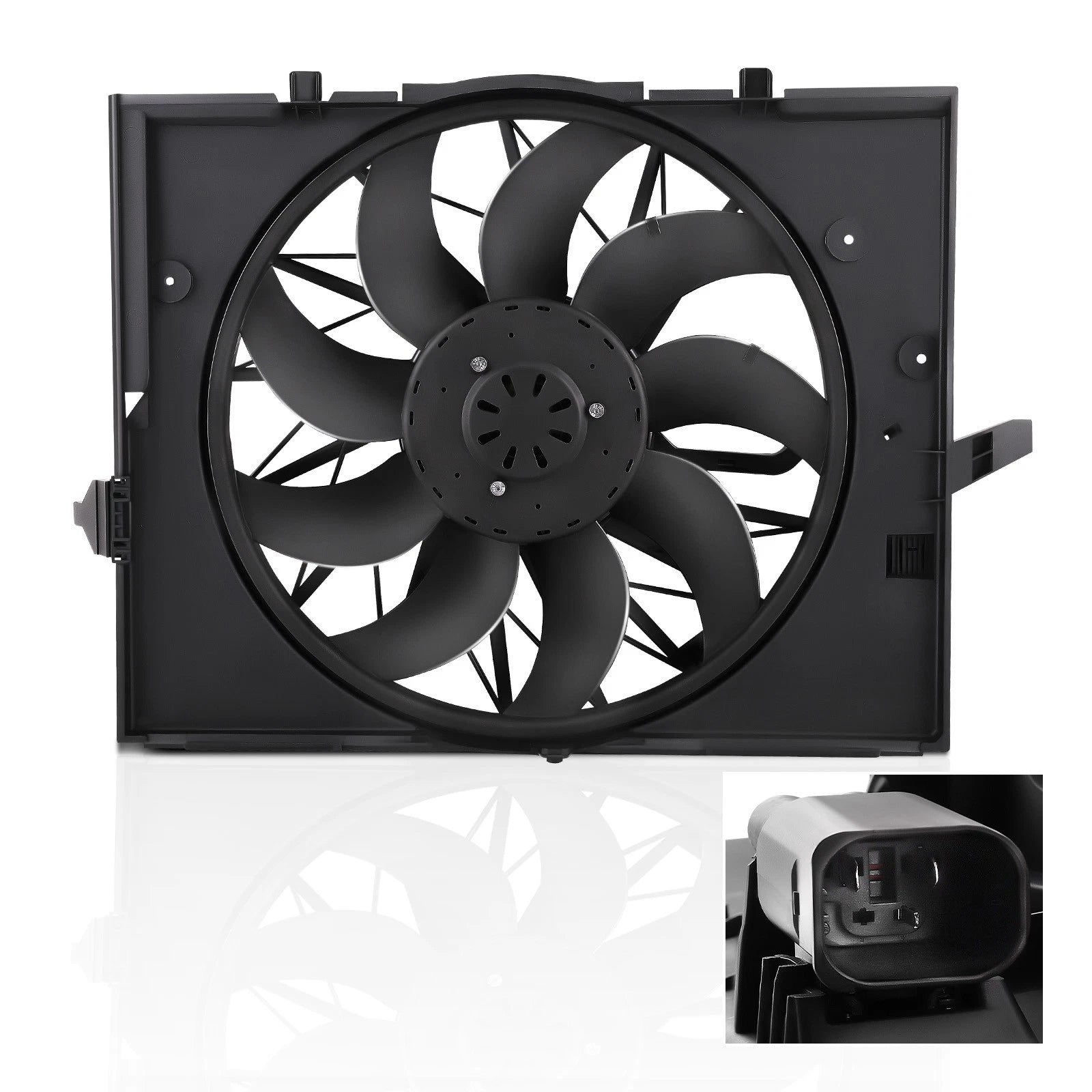 Radiator Cooling Fan for BMW 525i 525xi 528i 528xi (2011–2016)