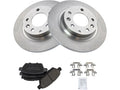 Rear Brake Pad and Rotor Kit for Mazda 6 (2006–2013) QM772CB