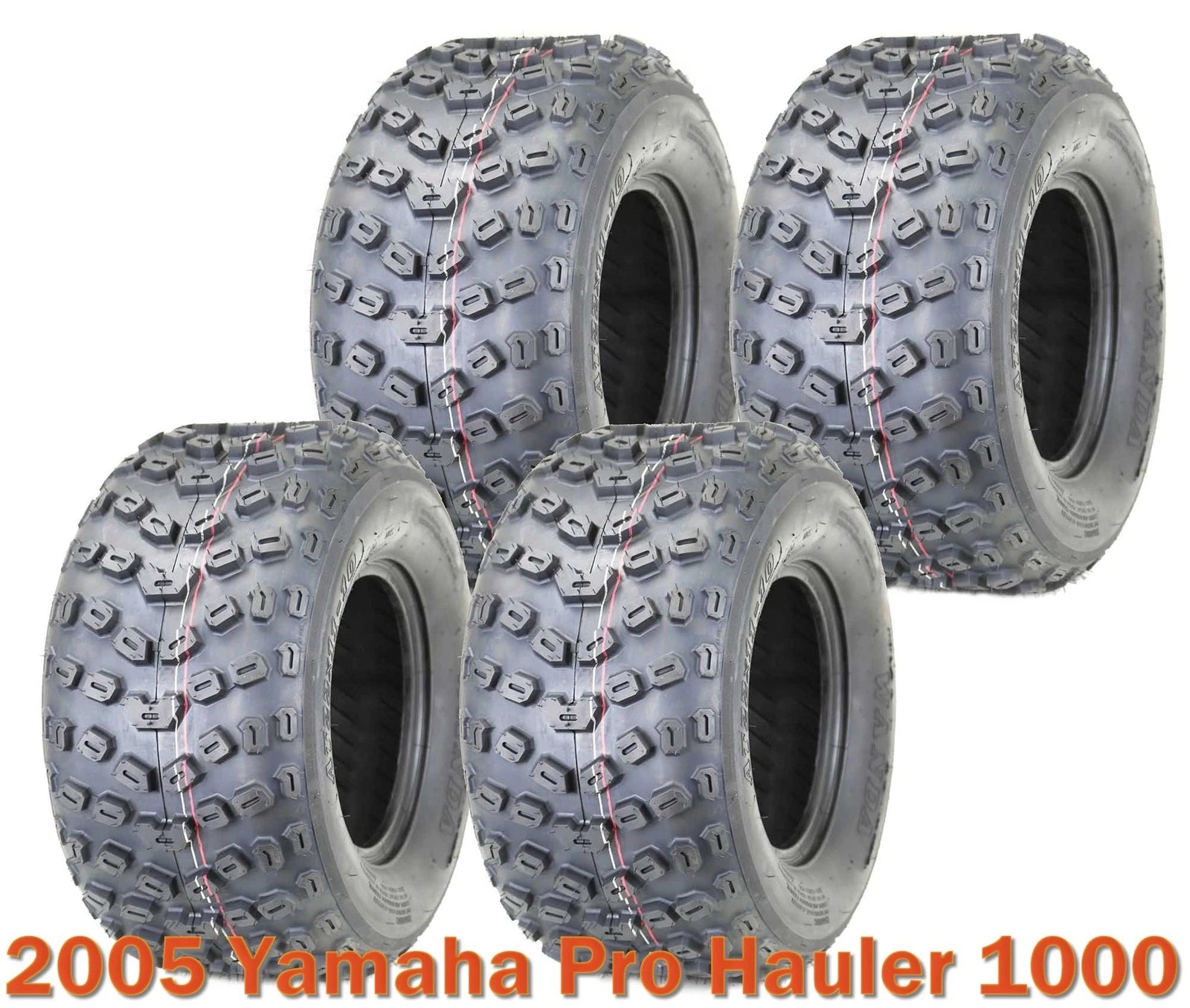 Set of 4 Sport ATV Tires 22x11-10 22x11x10 6PR for Yamaha Pro Hauler 1000 (2005)