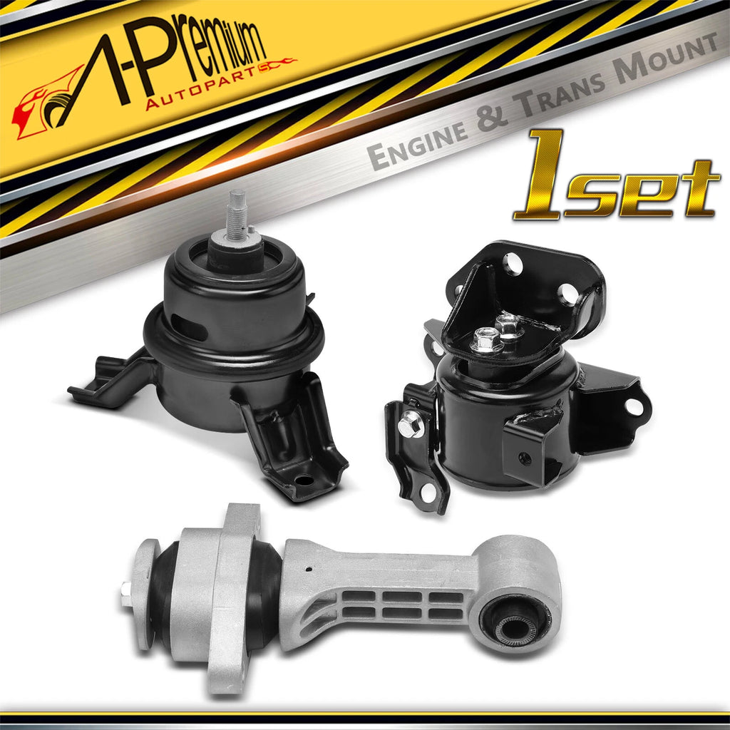 3X Engine Motor & Transmission Mount for Kia Soul (2010–2011)