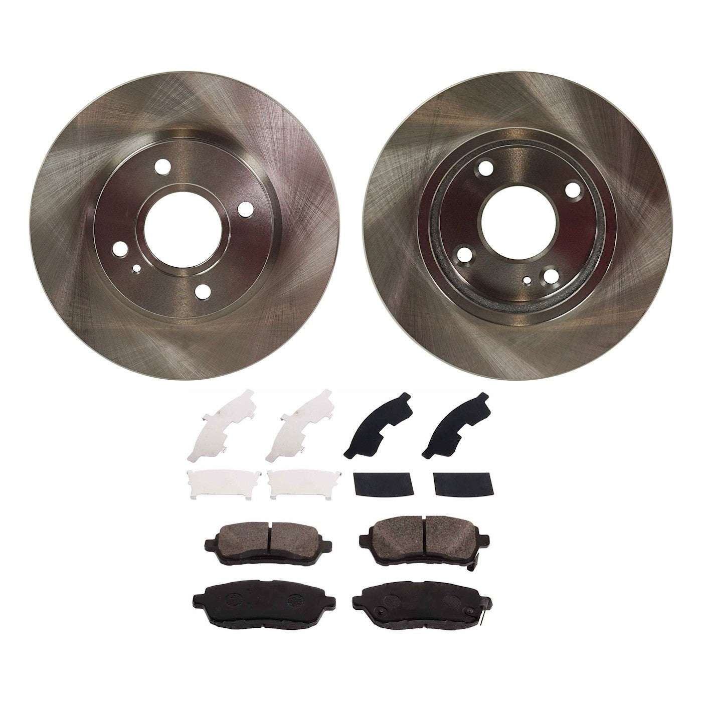 Brake Disc and Pad Kit for Ford Fiesta (2011–2019)