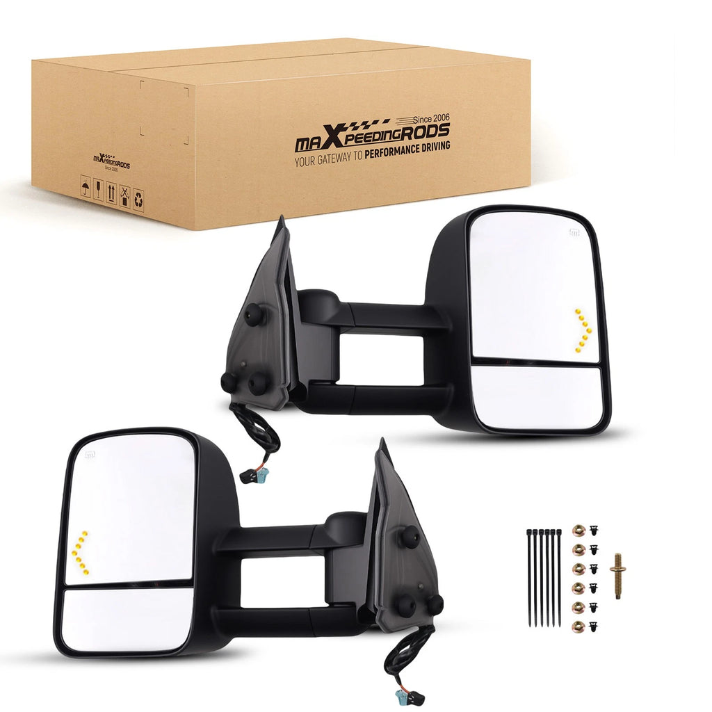 Heated Side Mirror for Chevrolet Tahoe (2003–2006) GM1321410, Black