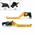 Long Brake Clutch Levers for Ducati Hypermotard 821 SP (2013–2015) Gold T9