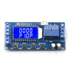 Delay Relay Module with LCD Display for 5V/12V/24V Systems