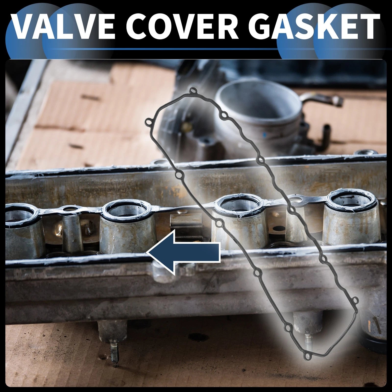 Valve Cover Gasket No. 1121367010 for Toyota Hilux Surf KZN130 (1993–1995)