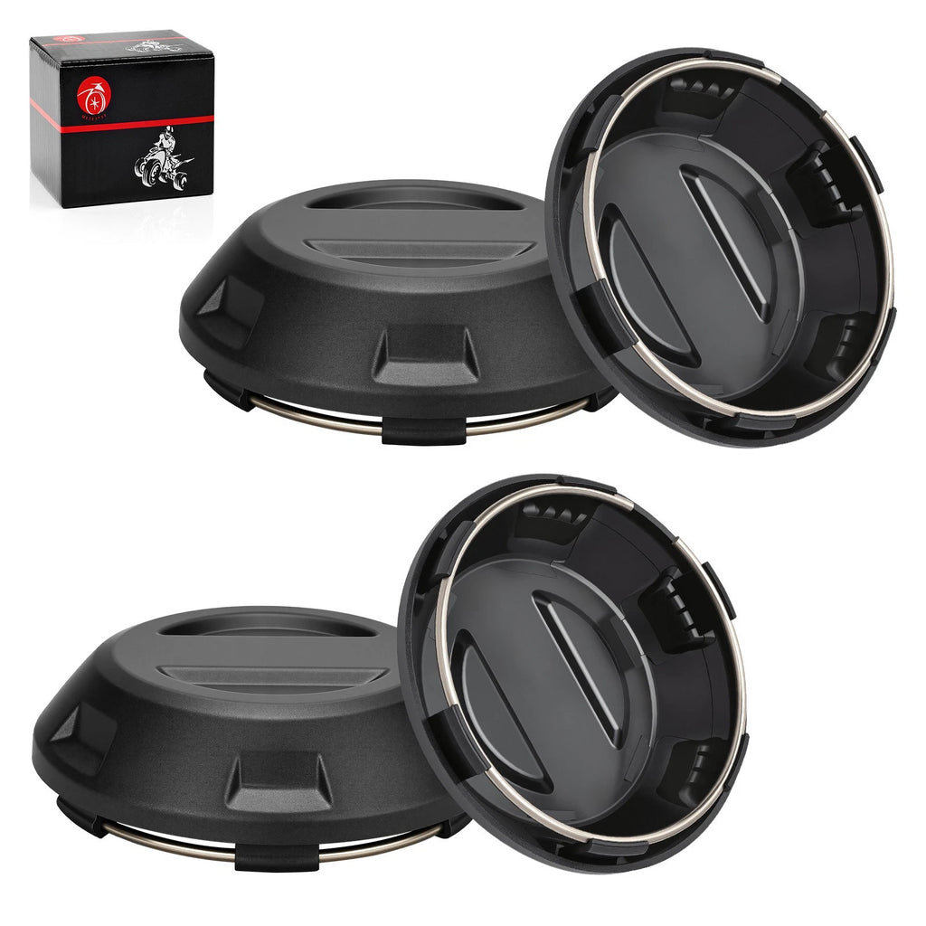 Set of 4 Center Hub Wheel Caps for Polaris RZR PRO XP (2021–2025)