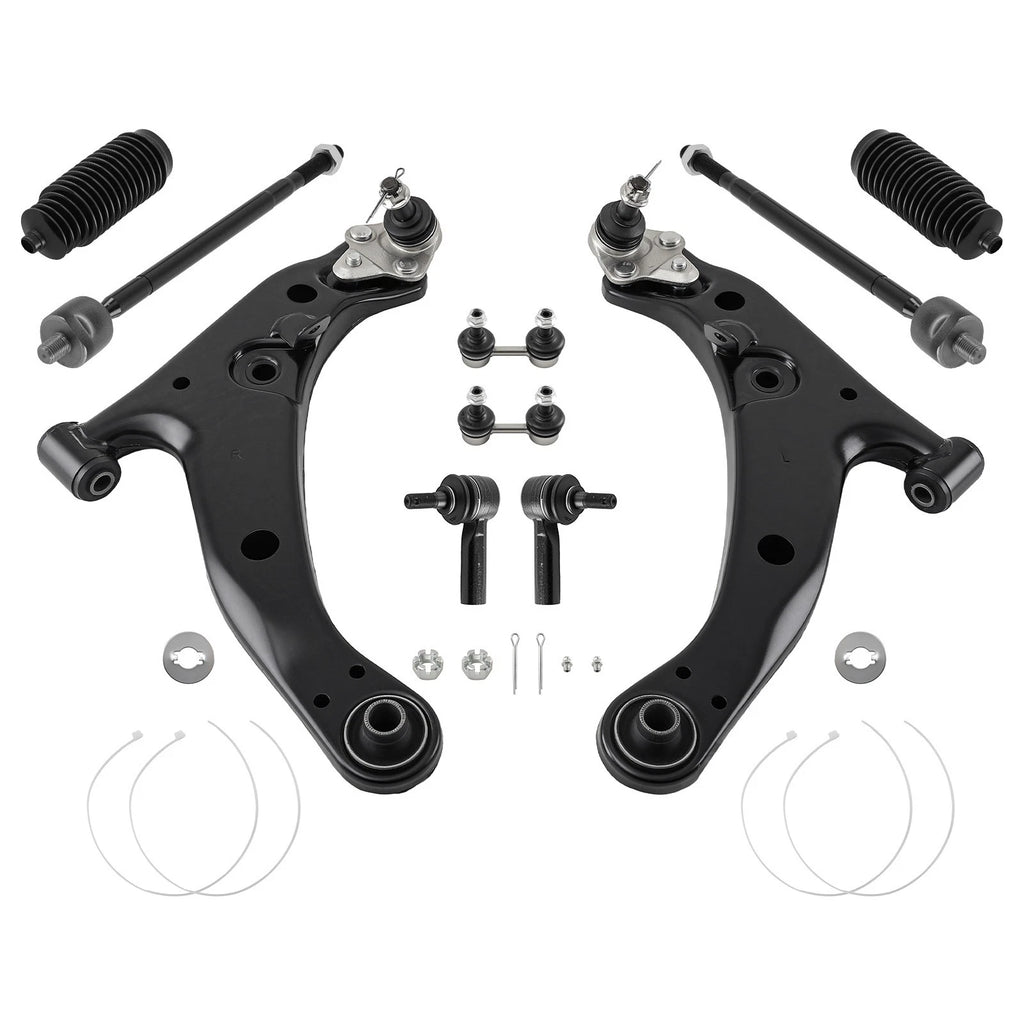 Front Lower Control Arm Ball Joint Tie Rod for Toyota Corolla Prizm (1996–2002)