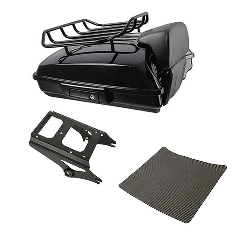 Razor Trunk Backrest Luggage Rack for Harley Touring (2009–2013)