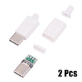 Type-C Reversible USB 3.1 Board with Black/White Shell for