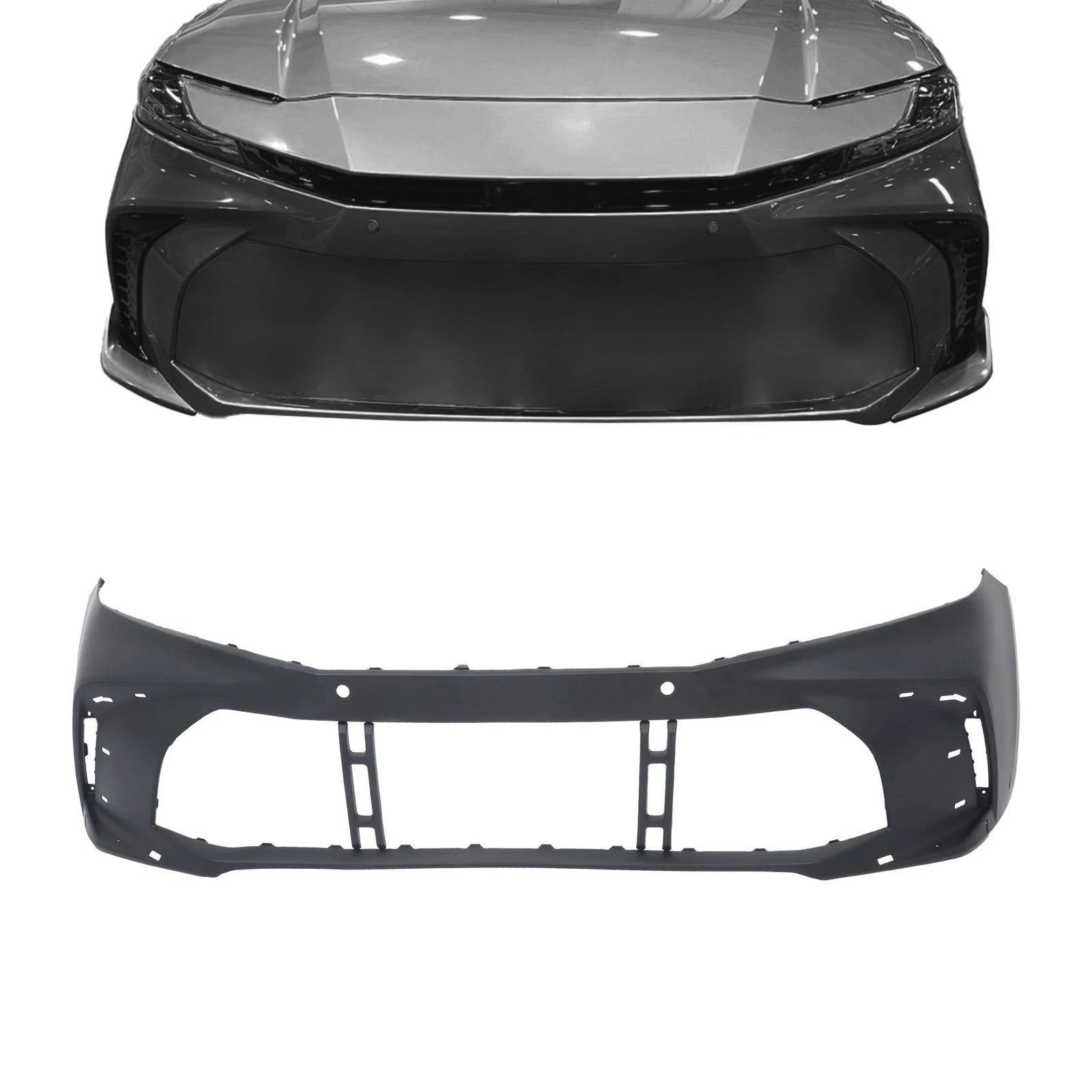 Front Bumper Cover for Toyota Camry XSE (2025) with Sensor Holes