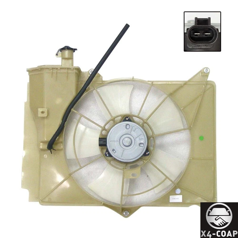 Radiator Fan Assembly for Scion xA, xB, Toyota Echo (2004–2006)