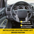 Left Master Power Window Switch Bezel Cover for Toyota Tacoma (2012–2015)